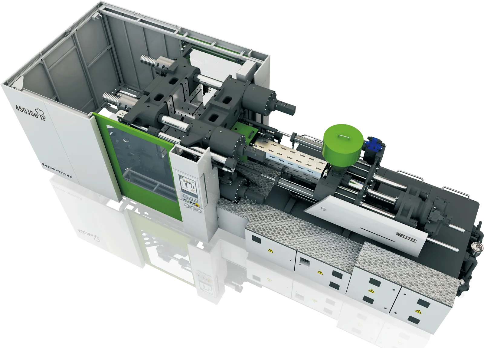Welltec JSeII injection moulding machine