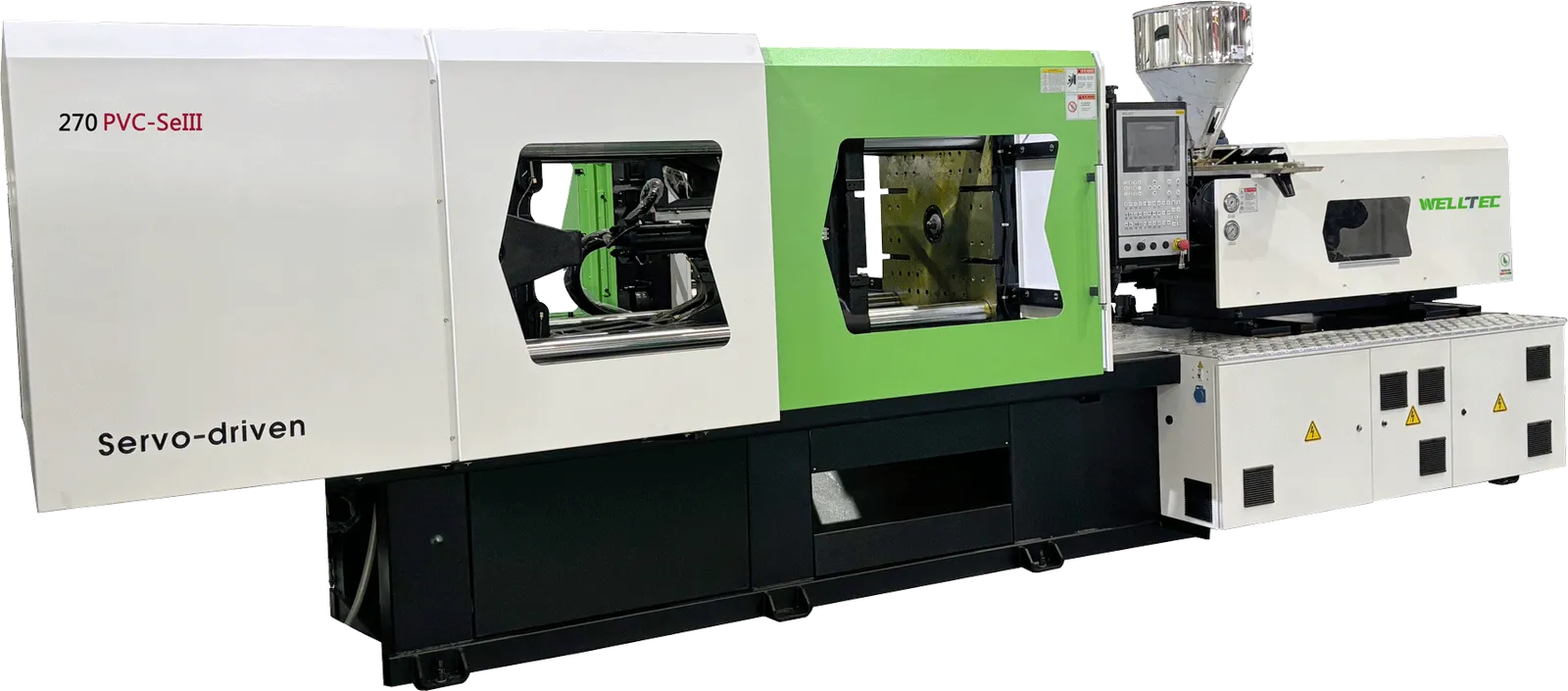 Welltec PVC-SeIII injection moulding machine